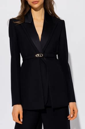 fendi belted blazer|Jackets .